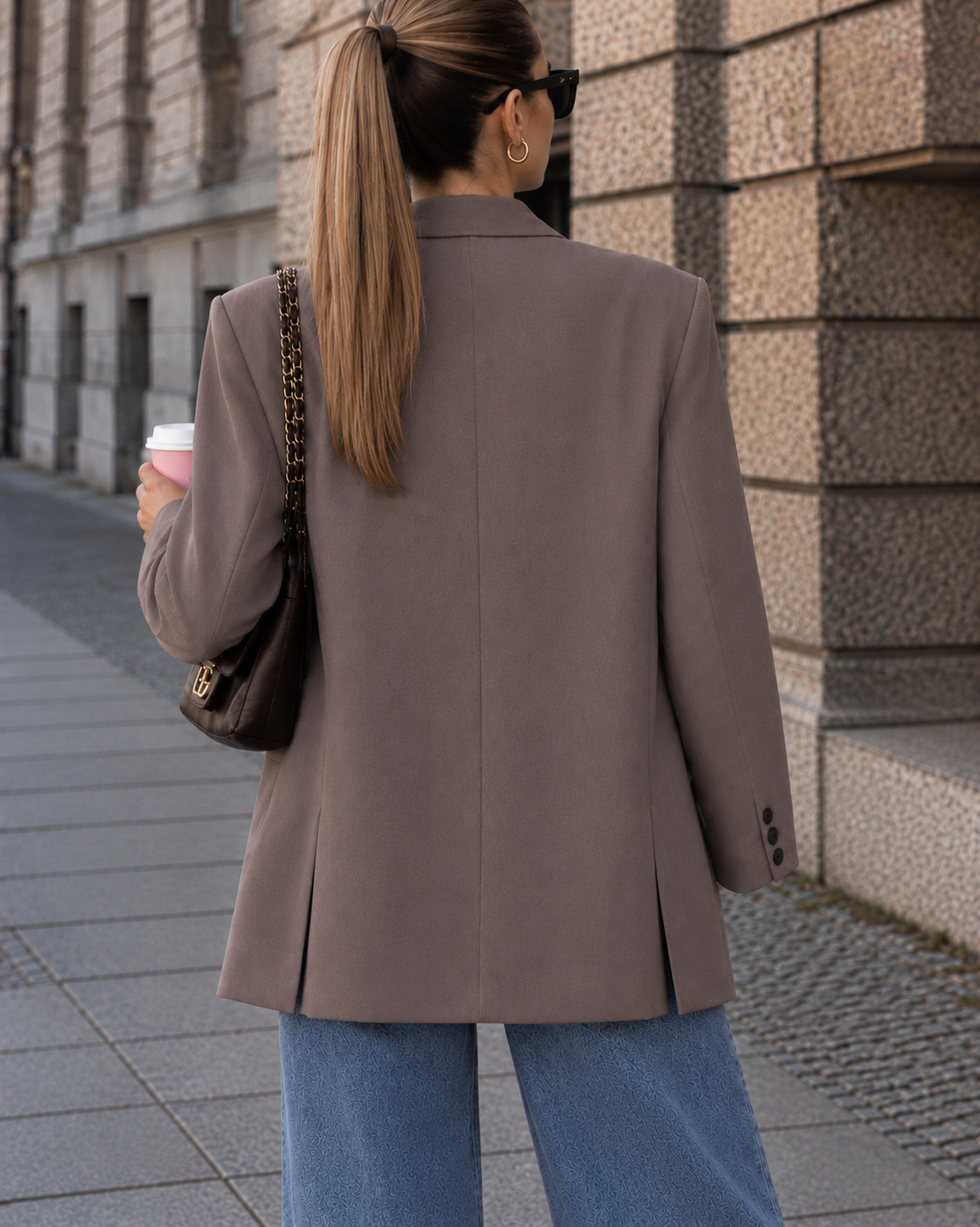 Marynarka oversize luźna - Meg - obrazek 6